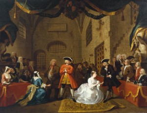 A Scene from 'The Beggar's Opera' VI 1731 William Hogarth 1697-1764 Purchased 1909 http://www.tate.org.uk/art/work/N02437